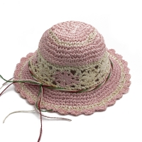 Шляпа Розовый Солома 1714 Persey