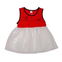 Платье Красный Х/Б 9013 Китай