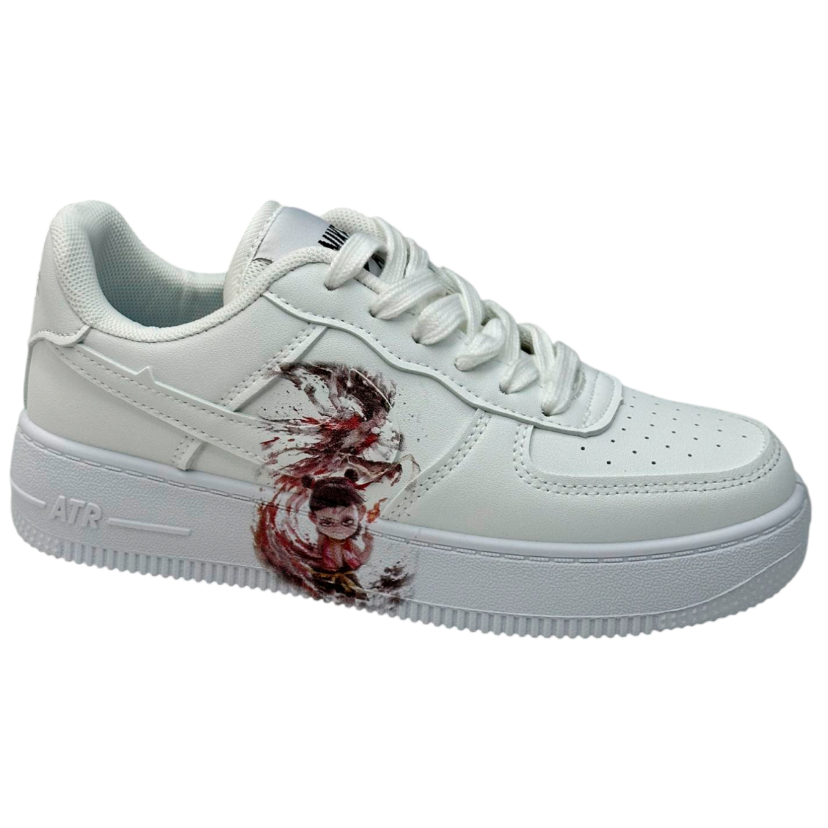 Кеды Белый Экокожа AS2242 Persey