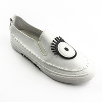 Слипы Белый Экокожа B312 Fashion