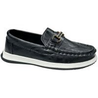 Мокасины Черный Экокожа BL5522-6B Persey