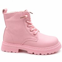 Ботинки Розовый Экокожа D2323 Persey