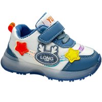 Кроссовки Голубой Экокожа FD1545 Persey
