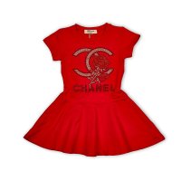 Платье Красный Х/б TR73 Китай