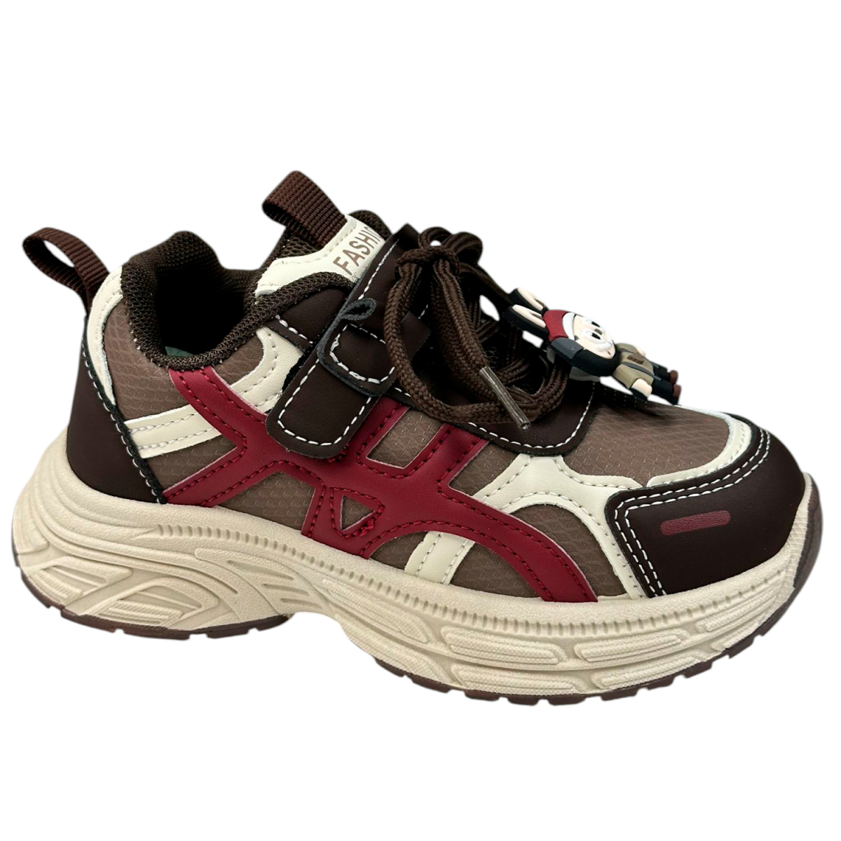 Кроссовки Коричневый Экокожа WY1835 Persey