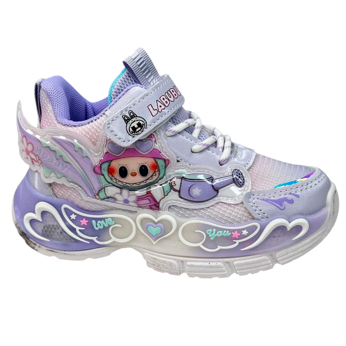 Кроссовки Сиреневый Текстиль WY1837 Persey